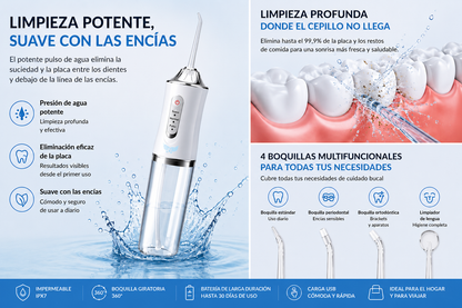 AquaFlow - Portable Water Flosser